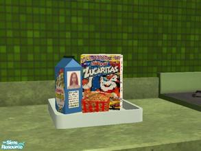 Sims 2 — Kellogg\'s Zucaritas Cereal by igoroskip — In Latinamerica this is a famous cereal, in the box appears the Tony