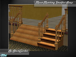 Sims 2 — Maxis Matching Steadfast Ramp by BlackGarden — The Mayor of SimCity will be introducing accessibility laws