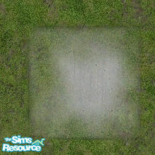 Sims 2 — Sparse and Spotty Square by DOT — Sparse and Spotty Square Floor Tile