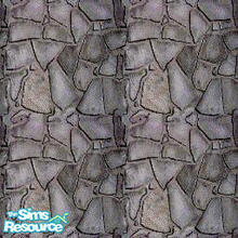 Sims 2 — Farm yard Dco- Large Gray Stone by Simaddict99 — large, gray stone ground texture - seamless.