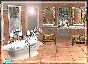 Sims 2 — Solis Bathroom by Alban_Alban — As you can see it\'s the bathroom from the Gabrielle Solis (Eva Longoria) \'