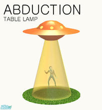 Sims 2 — Abduction - Table Lamps - Sim by linegud — An abducting table lamp. Fit for any room of the house or a future