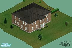 Sims 1 — Goth manor by wildfjordpony — 