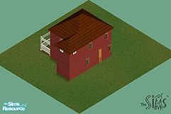 Sims 1 — Secret Window House by Gooseman — This first time buyer house is based on the house out of the Johnny Depp film