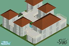 Sims 1 — White Hall by Marcelo Reis — 