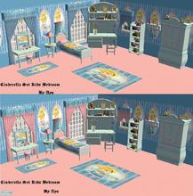 Sims 2 — Princess Disney Set 2 Cinderella Set Kids Bedroom by aaaaaaac — Princess Disney Set 2 Cinderella Set Kids