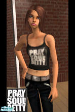 Sims 2 — Pray for the Soul of Betty Tank by SIMplyCurvy — Pray for the Soul of Betty tank top