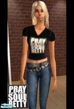 Sims 2 — Pray for the Soul of Betty T-shirt by SIMplyCurvy — Pray for the Soul of Betty t-shirt for adults and young