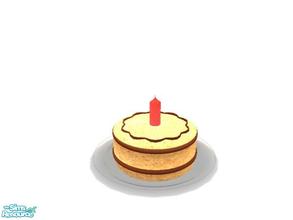 Sims 2 — Yipi Birthday Cake by n-a-n-u — 