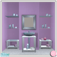 Sims 2 — Table Basin Pink - #280993 by DOT — Table Basin Pink Sims 2 by DOT of The Sims Resource.