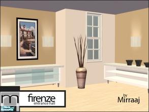 Sims 2 — Firenze Entrance Hall by Mirraaj — Firenze Entrance Hall - A modern elegant entrance hall to suit any style of