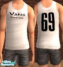 Sims 2 — Vans 69 Underwear by ronnipony — Hey guys, here is my third upload. I started do to some underwear, this is the