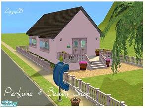 Sims 2 — Perfume & Beauty Shop by ziggy28 — Why not take your lady sims to the chic and very pink Perfume &