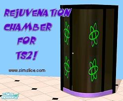 Sims 2 — Rejuvenation Chamber by Homeslice — Perfect for those who never have enough time in the morning to eat, shower,