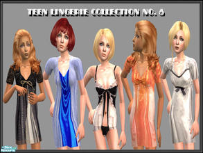 Sims 2 — Teen Lingerie Collection  No 6 by skystars5 — Very soft and lovely lingerie for teens.