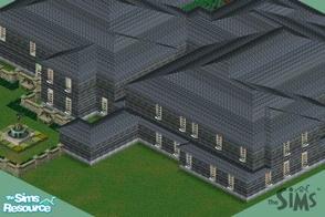 Sims 1 — Arklay Mansion by jjkehrley2 — This mansion is massive. That\'s about the only way to describe it. It is as