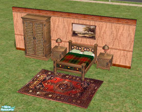 Sims 2 — dh-lightwood bedroom set by Dincer — This is the sims2 version of my ligtwood set which i made for sims1 years