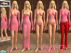 Sims 2 — Exposed Pink by DOT — Sparkling Pink Exposed