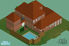 Sims 1 — Gamon Luxus House by MaxisObjectsDesigner — A lovely house, expensive, but really huge, well-decorated,