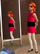 Sims 2 — Blossom by MissMokie — Powerpuff Girl Blossom; facepaint also available