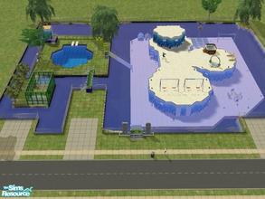 Sims 2 — Aquarious by littlelamb — The ultimate in underwater living. This house has everything to keep your Sims healthy