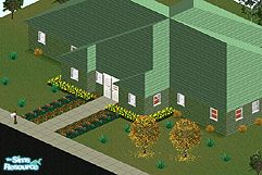 Sims 1 — First Impressions: Sanctuary (Shell) by stephanie_b. — AFFORDABLE HOME! This home is a perfect beginner's home.