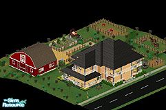 Sims 1 — Maxis Collection: Farm Design by stephanie_b. — Simsdale Farm is FINALLY ready for it's first occupants. The