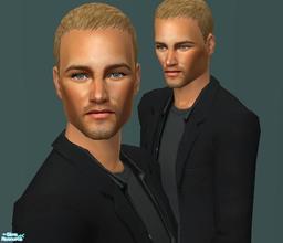 Sims 2 — Paul Walker by Oceanviews — American actor and former fashion model. He became known during the early 2000s,