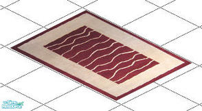 Sims 1 — Rusty Red Rug by vilentJ — Any hardwood dining room is a terrific back drop for this fabulous rug.