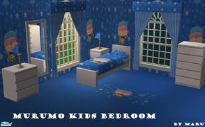 Sims 2 — MURUMO KIDS BEDROOM by Bury me deep inside your heart — Murumo is Mirmos\'s brother.