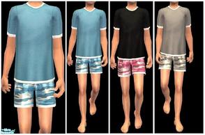 Sims 2 — JPcmundies1 - blue by juttaponath — camuflash underwear for boys. No mesh and no expansion pack required.