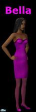 Sims 2 — Bella - Pink by andi and grim — This is a bright pink Bella Goth style dress, once again requested by Ry Oman,