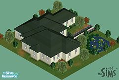 Sims 1 — Wendy's Summer Home by Degera — Wendy has more money than she knows what to do with, so she keeps buying these