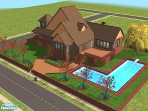 Sims 2 — The Alabama by kinder10000 — who says country living is boring....Enjoy this 2 bed, 2 bath home with a pool big
