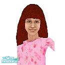 Sims 1 — Verna by QAmazon — Verna hates her freckles and is always sneaking her big sister`s makeup to cover them up. She