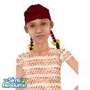 Sims 1 — Charlene by QAmazon — Charlene lives on a farm. Her parents gave her lots of pets including a puppy, two cats,