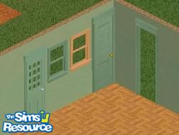 Sims 1 — Backslacker Tribute Build Set by MissMokie — Includes: Windows (2), Doors(3)