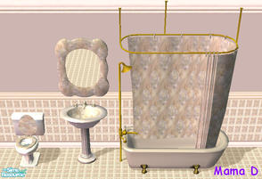Sims 2 — Mama D\'s Master Bathroom Set - 1 by mamads32209 — This set is made of recolors of the base game objects. It