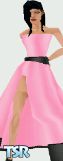 Sims 1 — Pink Prom 1 by Lola — Pink Prom dress, Head Not Included. All Tones. Head Not Included. All Tones