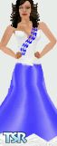 Sims 1 — Blue Prom Queen by Lola — Blue Prom dress, garenteed to make your Sim Prom Queen. Head Not Included. All Tones. 