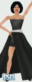 Sims 1 — Black Prom 1 by Lola — Black prom dress garenteed to make your Sim Prom Queen. Head Not Included. All Tones