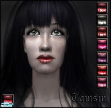 Sims 2 — Tamsin lips by katelys — New lipstick in 8 shades. Enjoy!