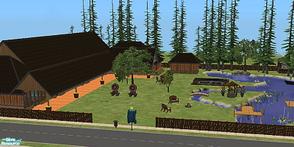 Sims 2 — Rustic Retreat by mrscrockett01 — This is a perfect place if your looking to get some fresh air and away from