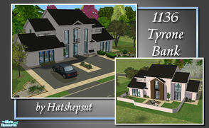 Sims 2 — 1136 Tyrone Bank by hatshepsut — Clean contemporary dwelling set in spacious grounds with some room for