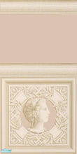 Sims 2 — Cameo by katalina — A Cameo medallion in matching colored wall. Looks nice in a powder room or bedroom. 