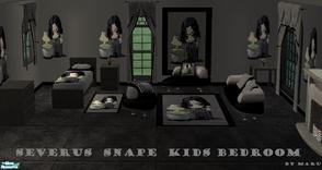 Sims 2 — SEVERUS SNAPE KIDS BEDROOM by Bury me deep inside your heart — Severus Snape from Harry Potter.(Chibi