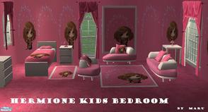 Sims 2 — HERMIONE KIDS BEDROOM by Bury me deep inside your heart — Hermione Granger from Harry Potter.(Chibi version).