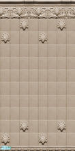 Sims 2 — Ceramic Tiles And Shells, Lght Brown by katalina — Vintage tile.
