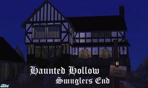 Sims 2 — Haunted Hollow: Smuglers End by Elut — This is an old Inn nicwly placed by the seaside. It has 3 rooms on the