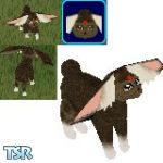 Sims 1 — BastDawn Cabbit by BastDawn — This "cat" is an alien rabbit-cat named Ryo-Ohki from the anime Tenchi